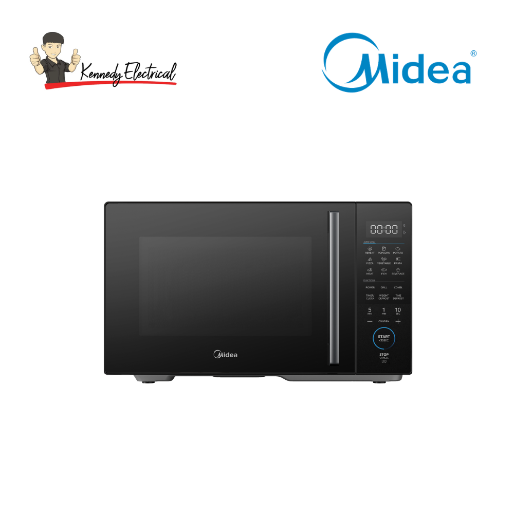 Midea 25L Black Solo Microwave Oven (EM9P022VV-P00F)