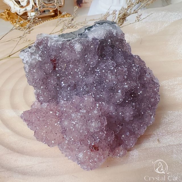 ケース付き超綺麗粉紫水晶クラスターB84G6/164G01D cocoro-13622xx1.jpg