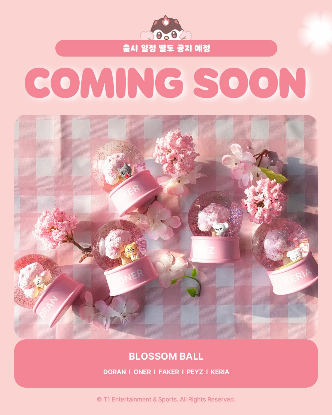 韓國電競 - T1 Animal Friends Blossom Edition