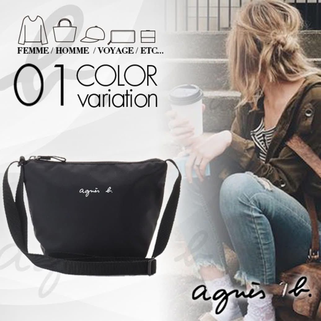 $88隻。Agnes B尼龍小單肩包