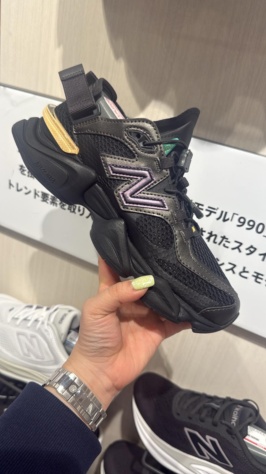 哇🤩日本限定呢對new balance 涼鞋官網斷曬貨！呢度有哦！ 每色一人限購一對！🤣🤣 New balance u9060 灰/黑 灰色only jp26.5 cm 黑色jp 22.5- 28cm