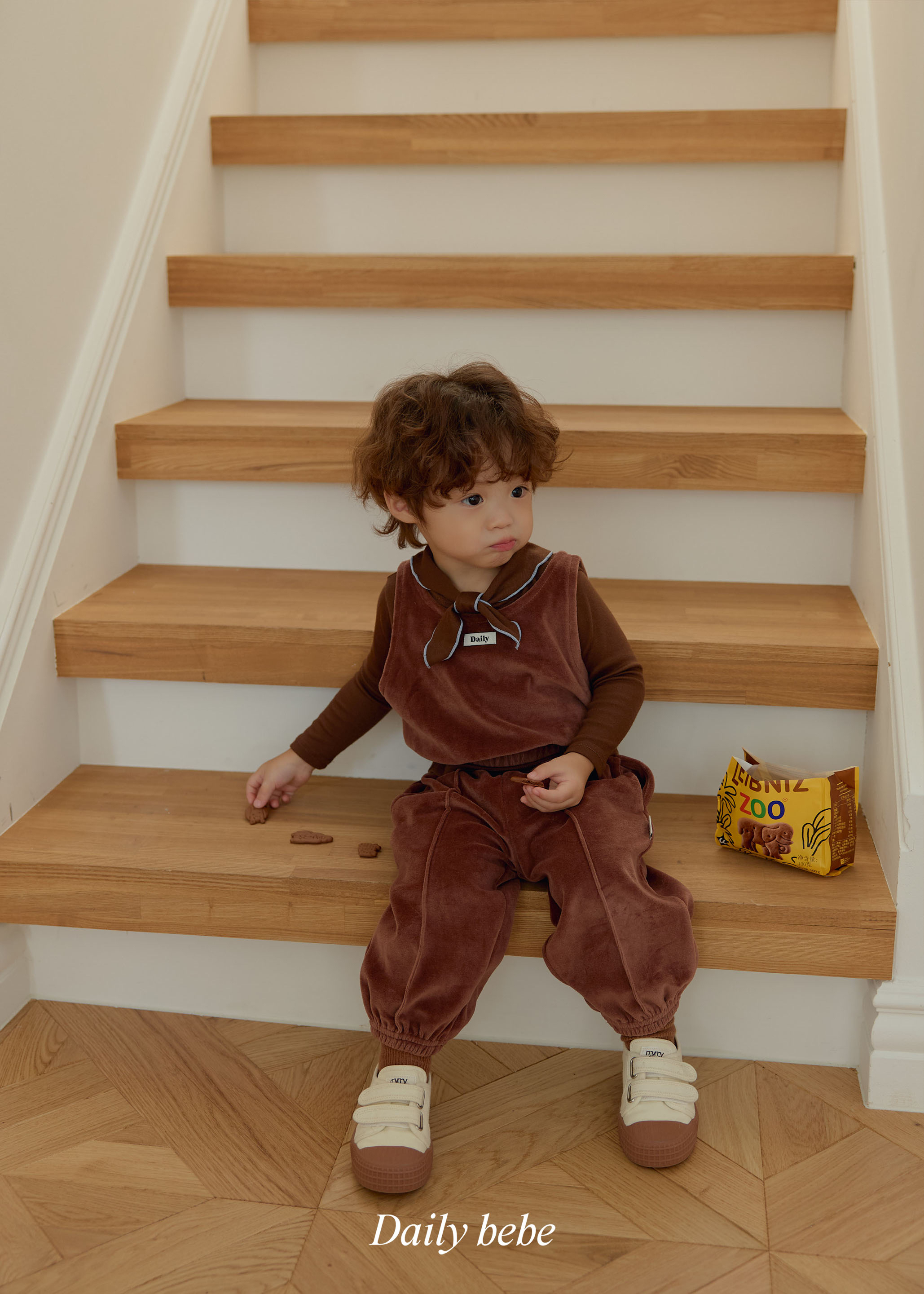 Dailybebe | Velour Matching Set