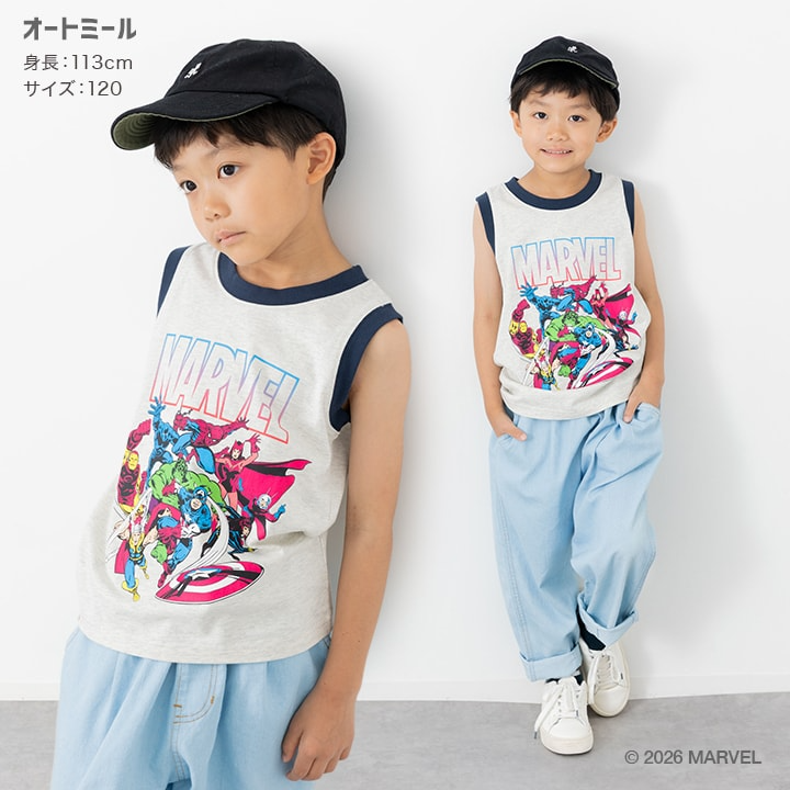 🆕【⭐訂購⭐】🇯🇵  日本直送🌀#Marvel 兒童背心［4款選］🌀[PLGA-0142] [260827]