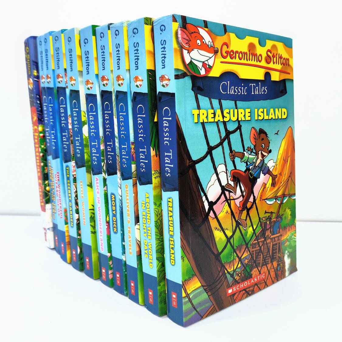  Geronimo Stilton Classic Tales 10 books| 老鼠記者經典小說   全彩  S88