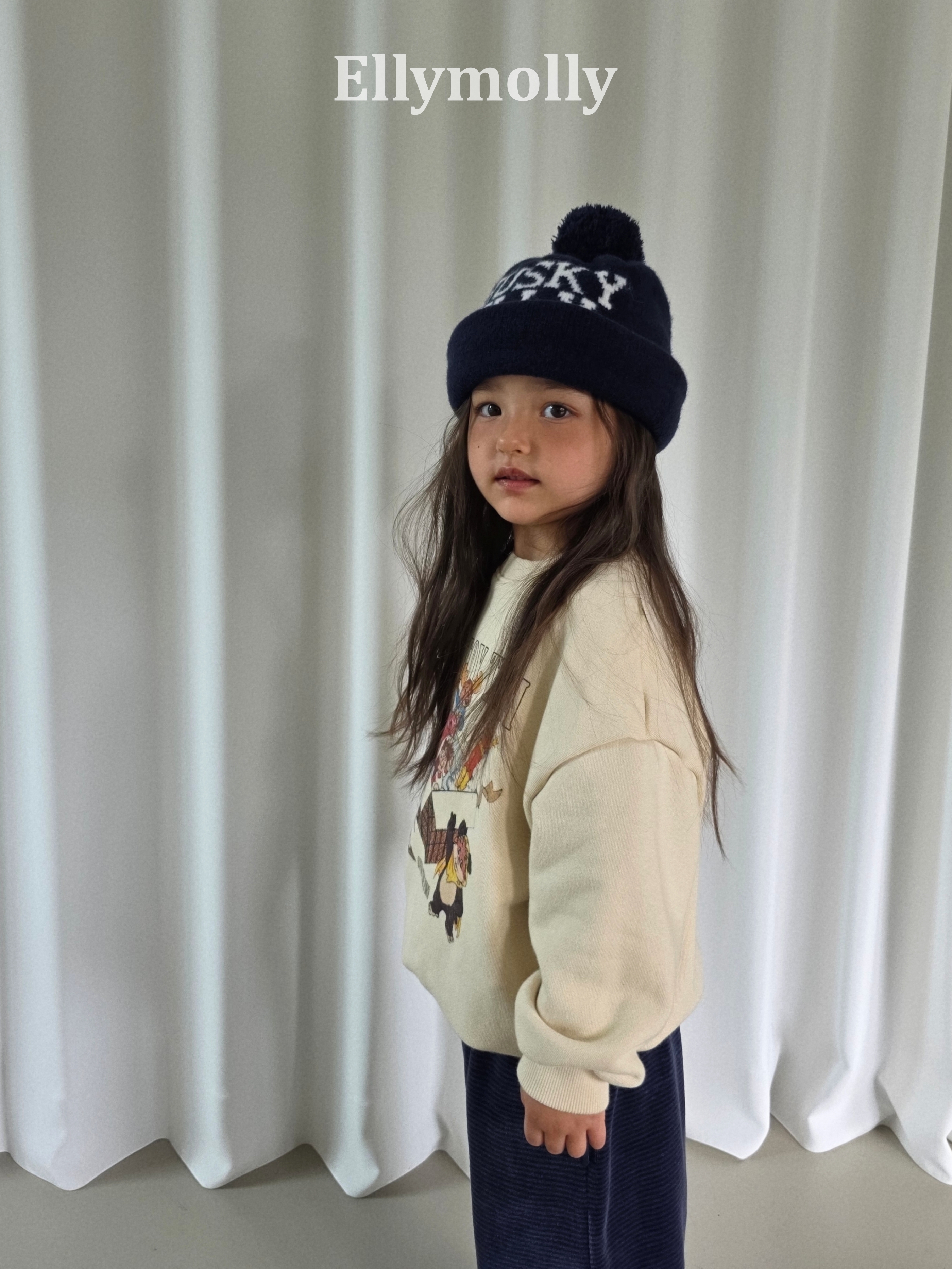 Ellymolly | Husky Pom-Pom Beanie