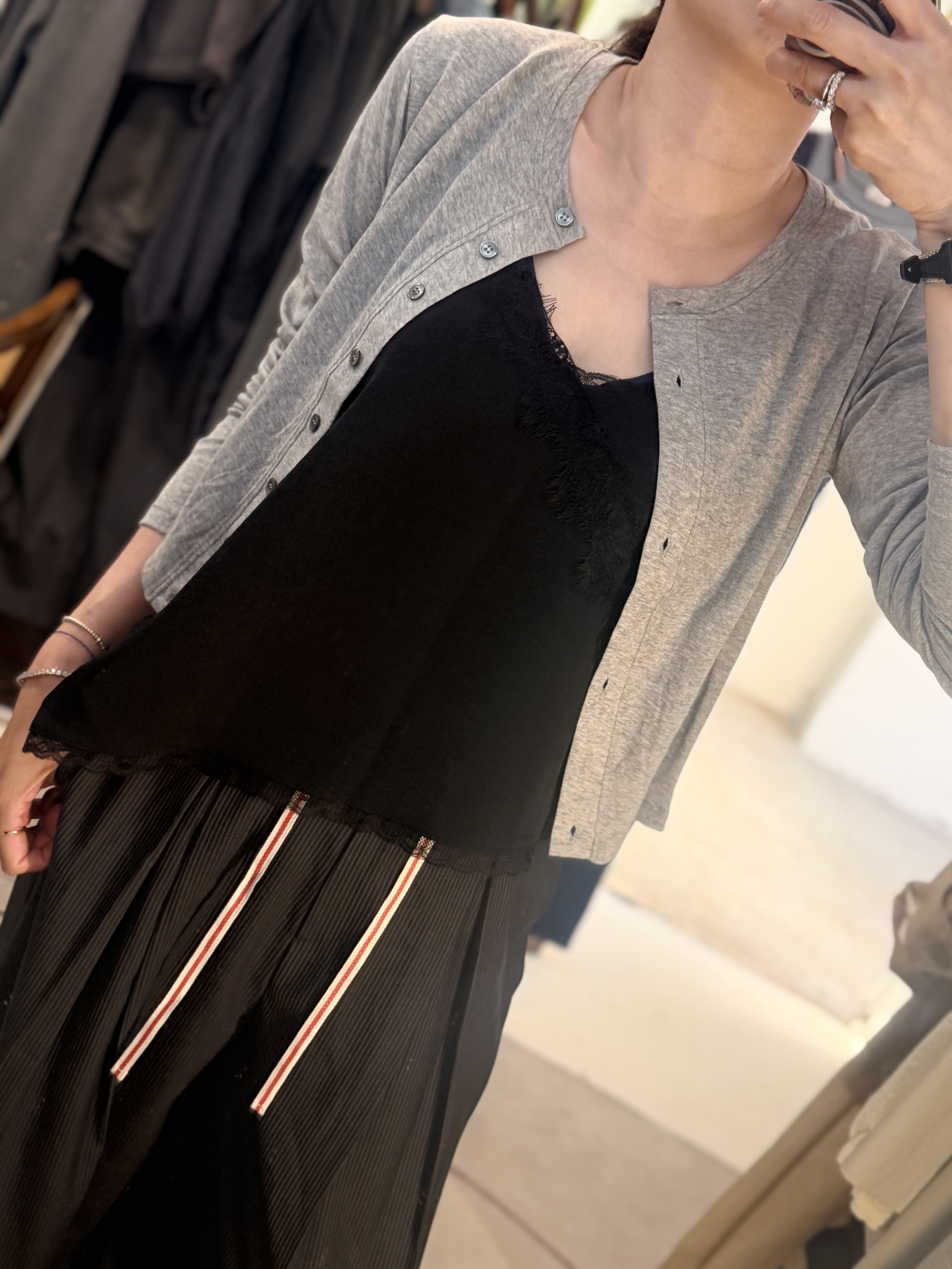 Summer cotton cardigan
