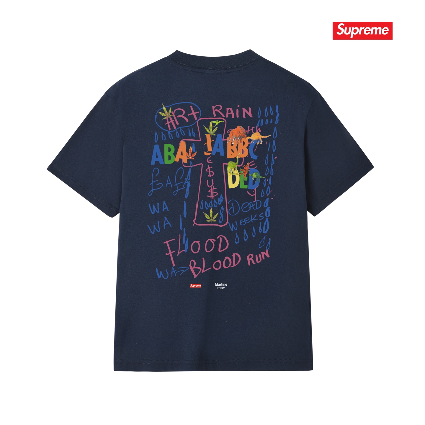 Supreme x Martine Rose Lee Scratch Perry Tee