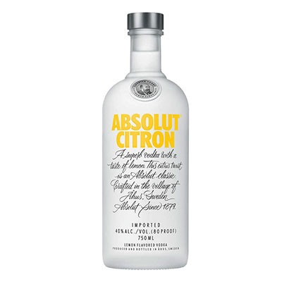 絕對伏特加檸檬味 Absolut Citron Vodka 40% 750ml