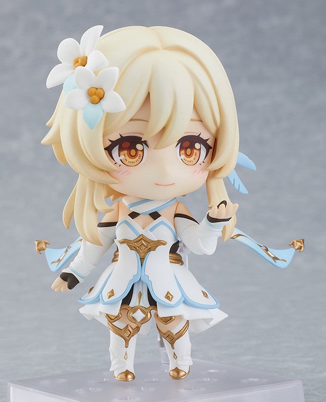 (預訂訂金 $100) (總價 $320) GSC Nendoroid 1718 原神 旅行者 (熒) 黏土人 Traveler (Lumine) (再版) (行版)