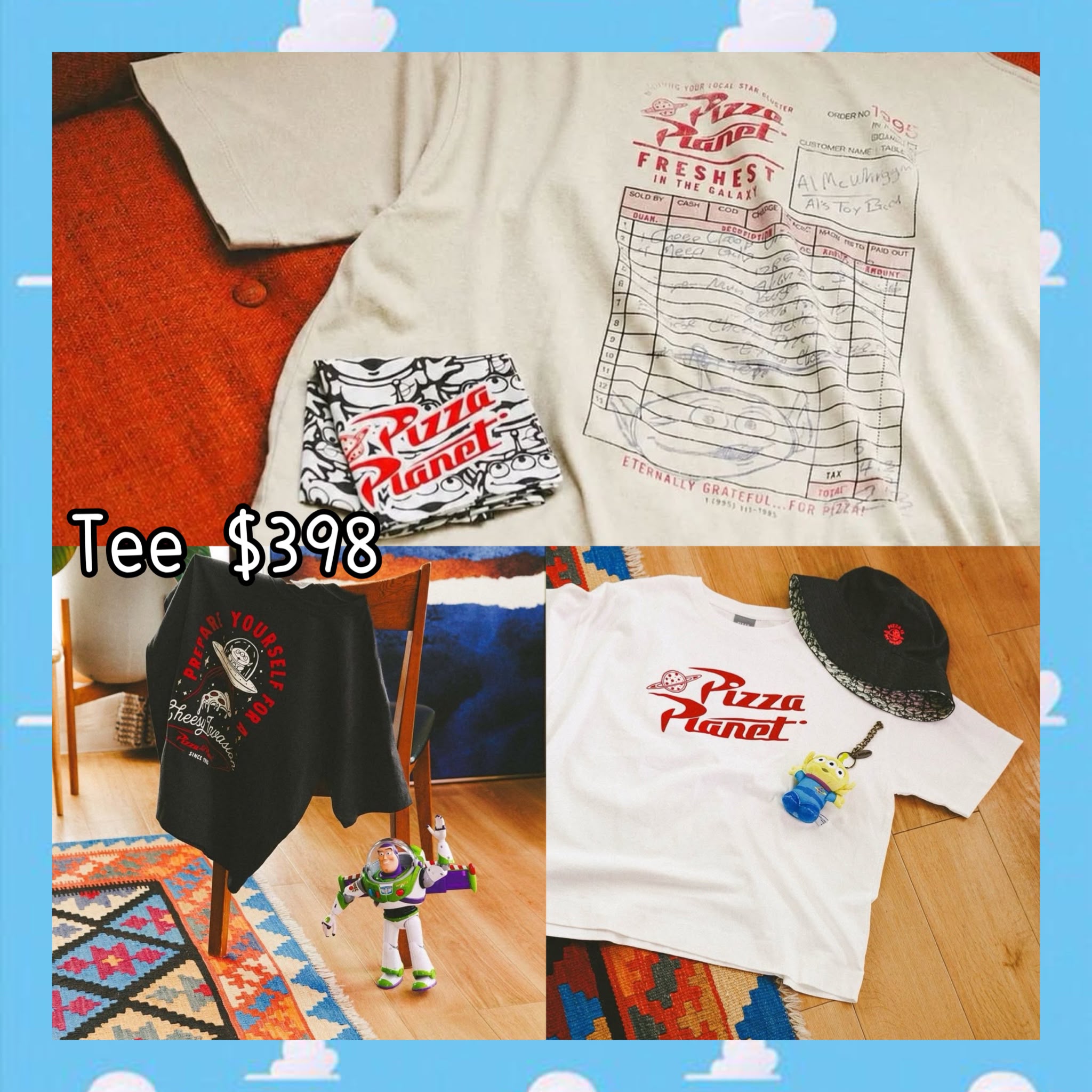 ：日本：TOY STORY 5 《BAYFLOW》 TEE