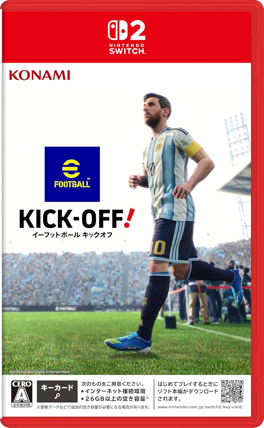 【預售 4/6】**日本版** SW2 eFootball Kick-Off! 中英日文版    (日文封面)NSW eFootball Kick-Off! 日文  (日文封面) PO0513