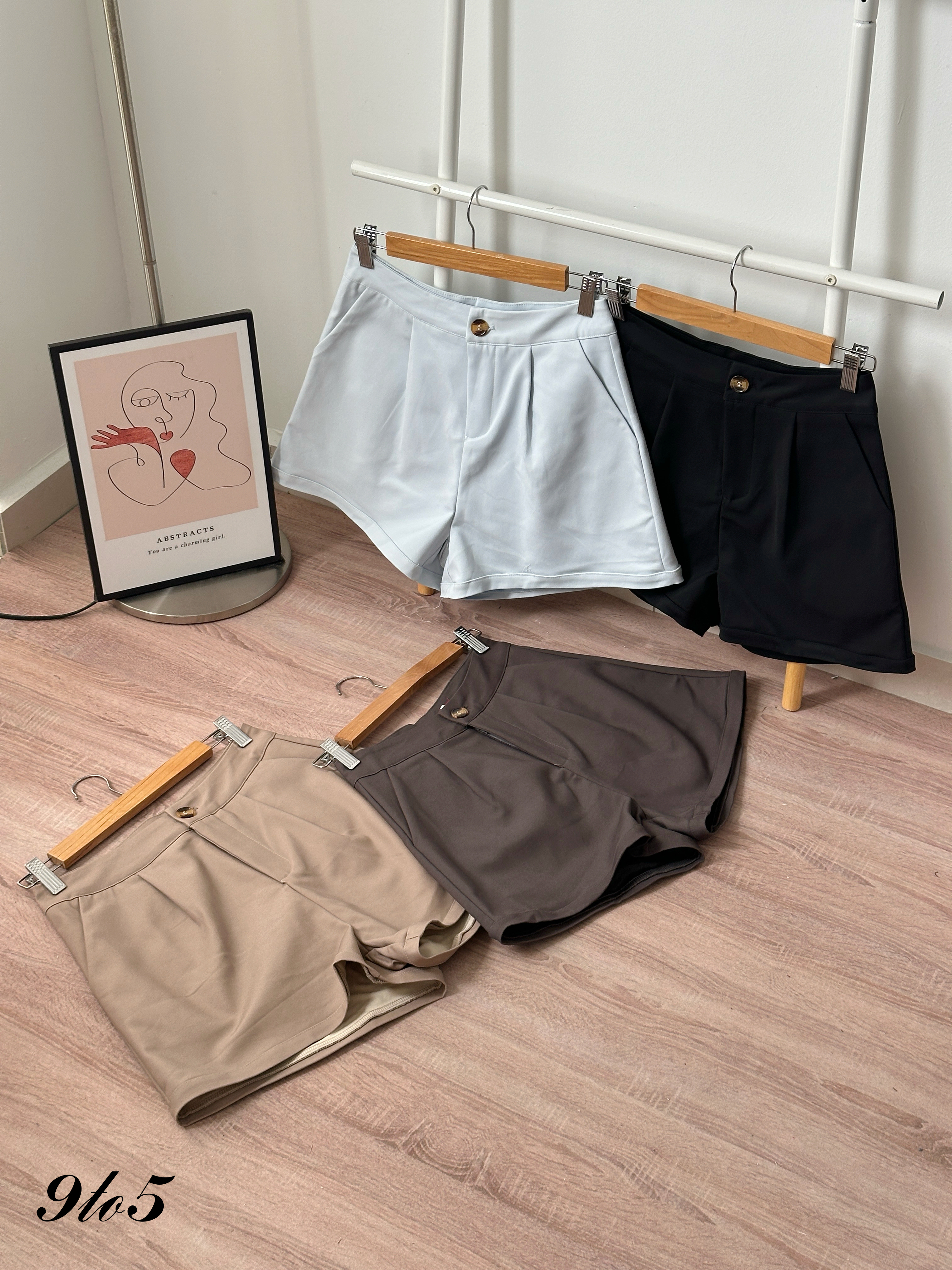 S2006 A Line Short Pants - 4 Colors 