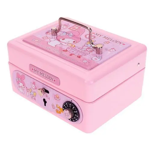 現貨🐱| SANRIO 夾萬連密碼鎖及鎖匙/儲錢錢箱/密碼箱錢罌 /存錢罐 (細)