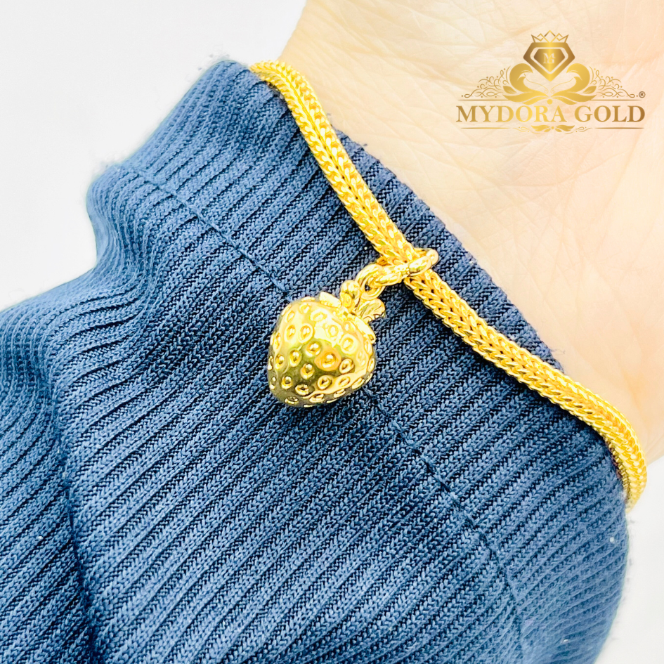 MYDORA Loket Strawberry Full Gold Series (5G) l EMAS 916/22K