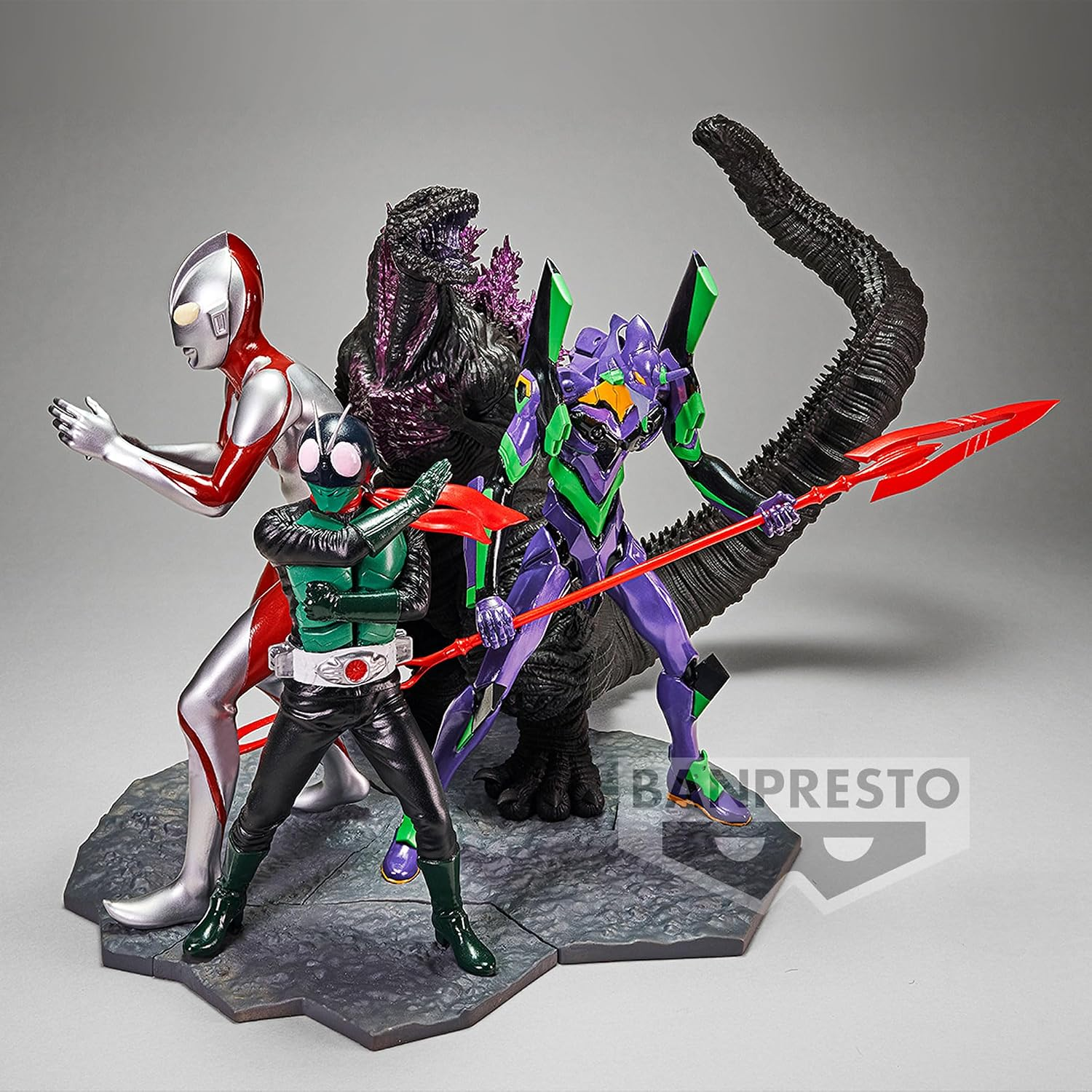 Banpresto, Art Vignette Figure: Shin Japan Heroes Universe, Masked Rider 新·日本英雄宇宙 真·幪面超人