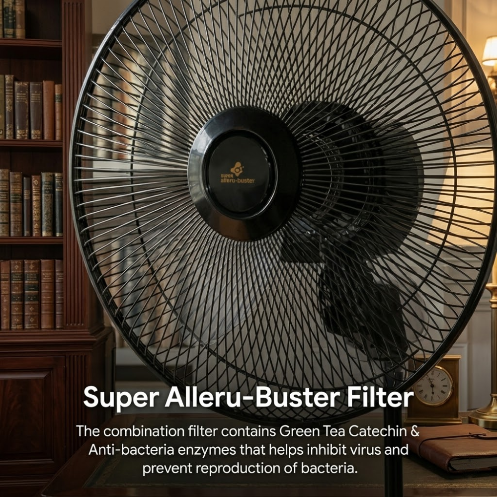 KDK 16" Wall Fan with Remote Control M40MS AEP