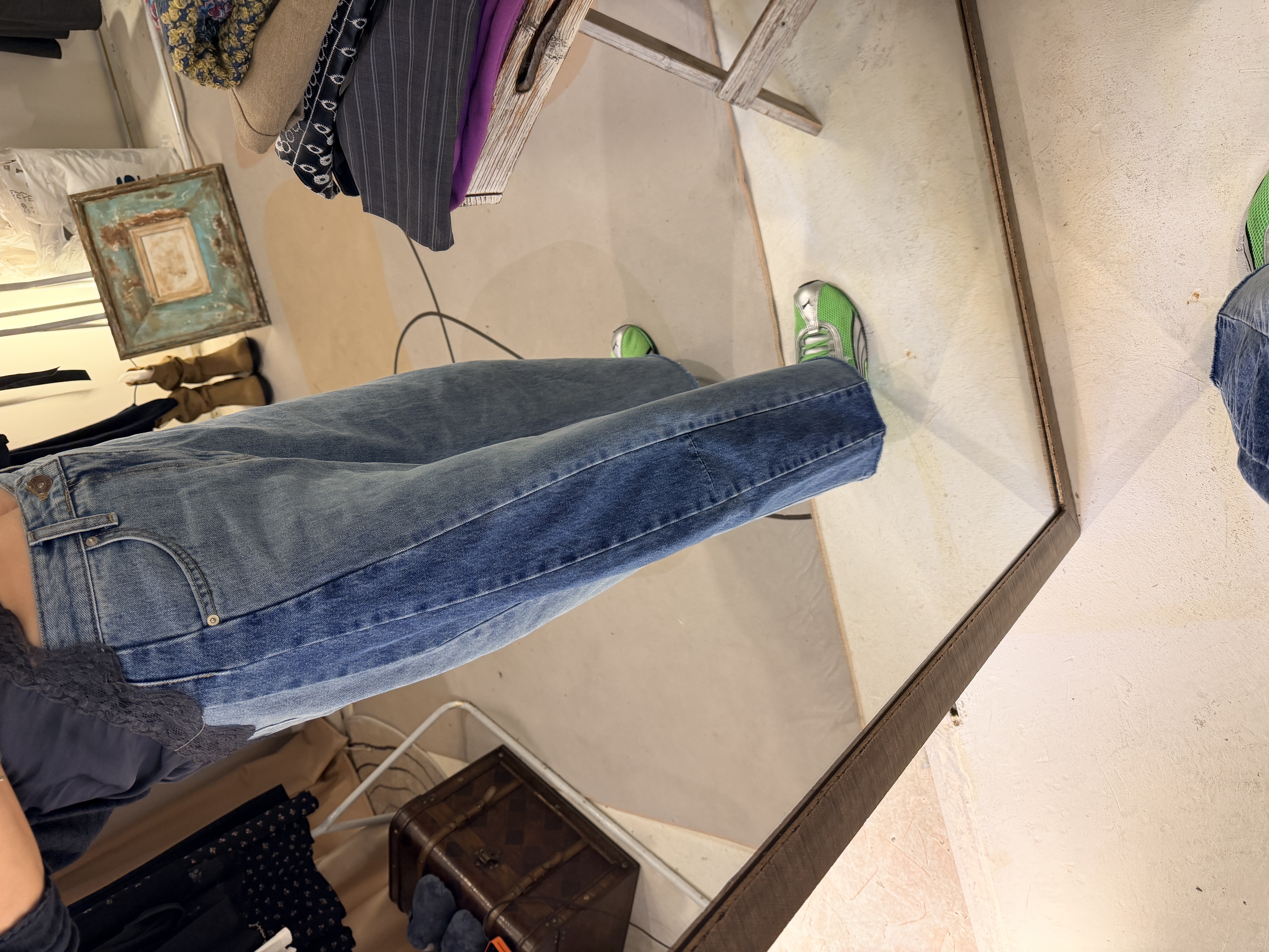 2 tone jeans