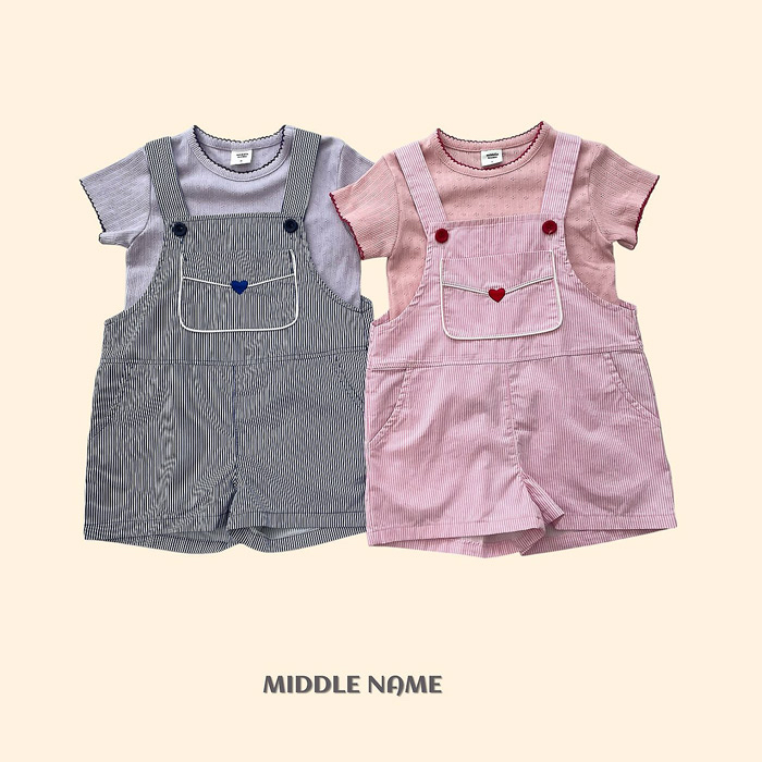 🇰🇷middle name 背帶褲