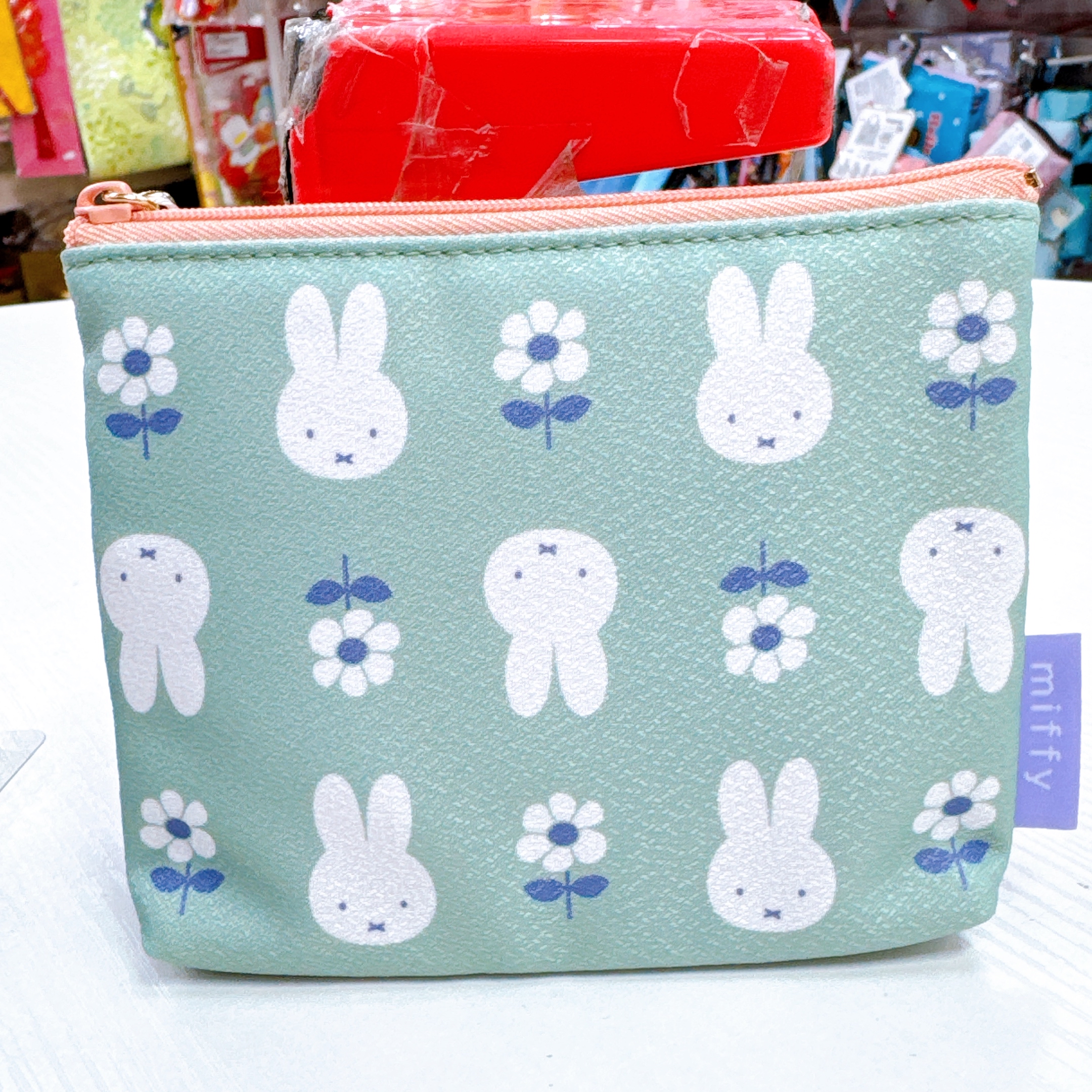 日本直送Miffy 花花系列眼鏡盒/散子包/公仔頭掛飾