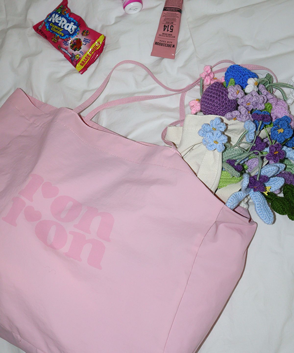 🇰🇷訂購｜ronron 26｜LOGO NYLON SHOPPER  5色 