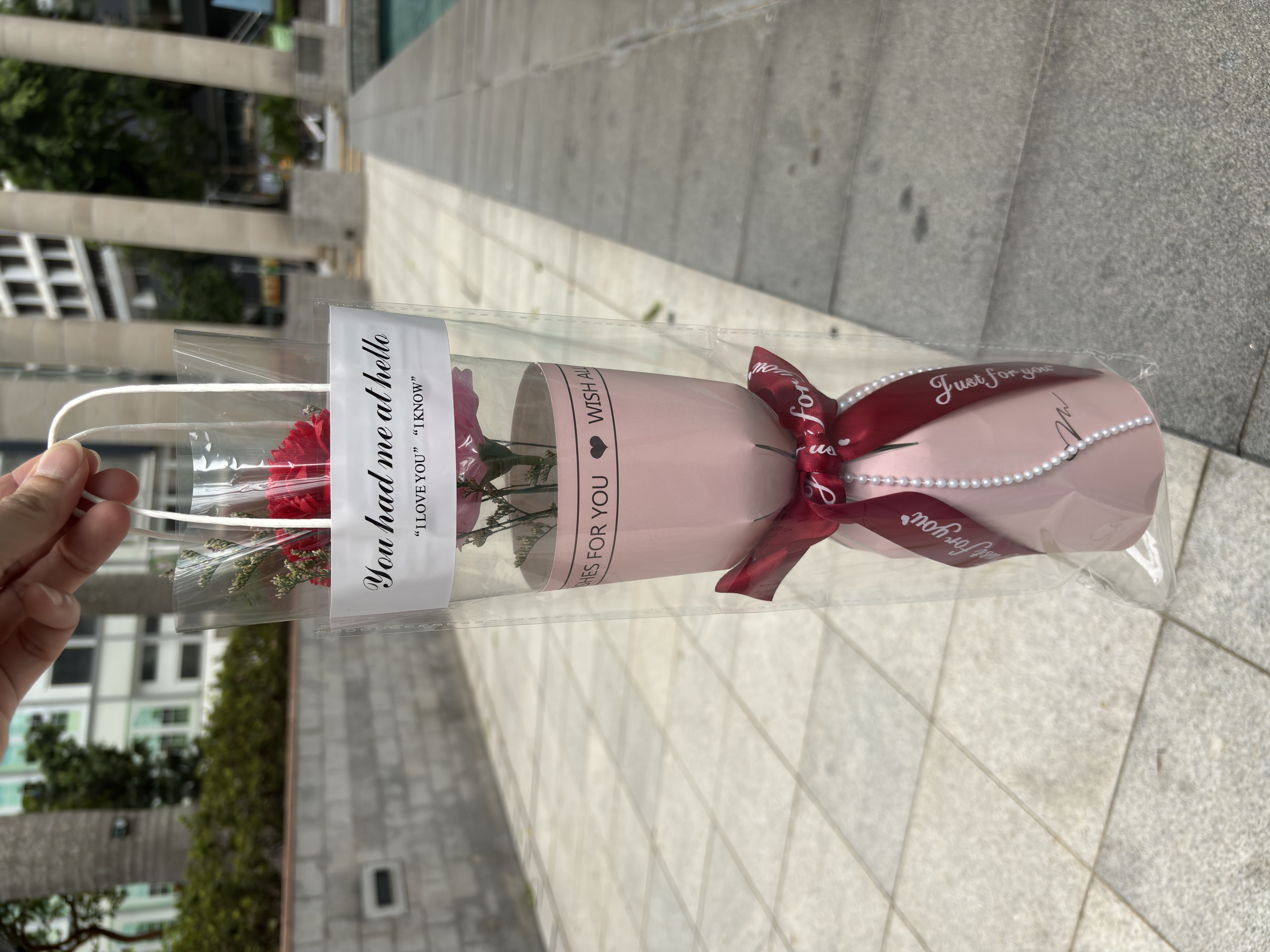 母親節康乃馨肥皂花