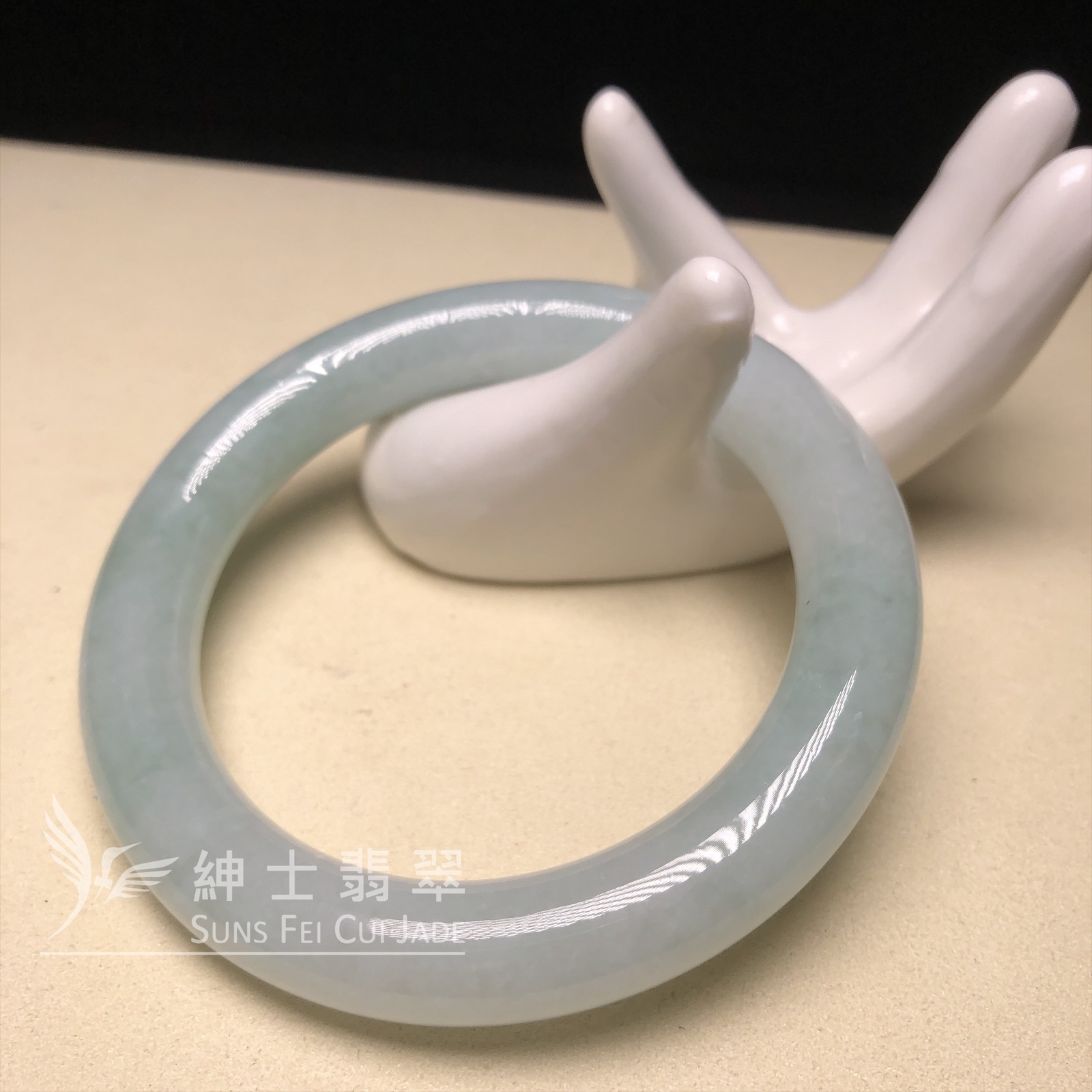 湖水綠圓鐲58.8mm  C06271