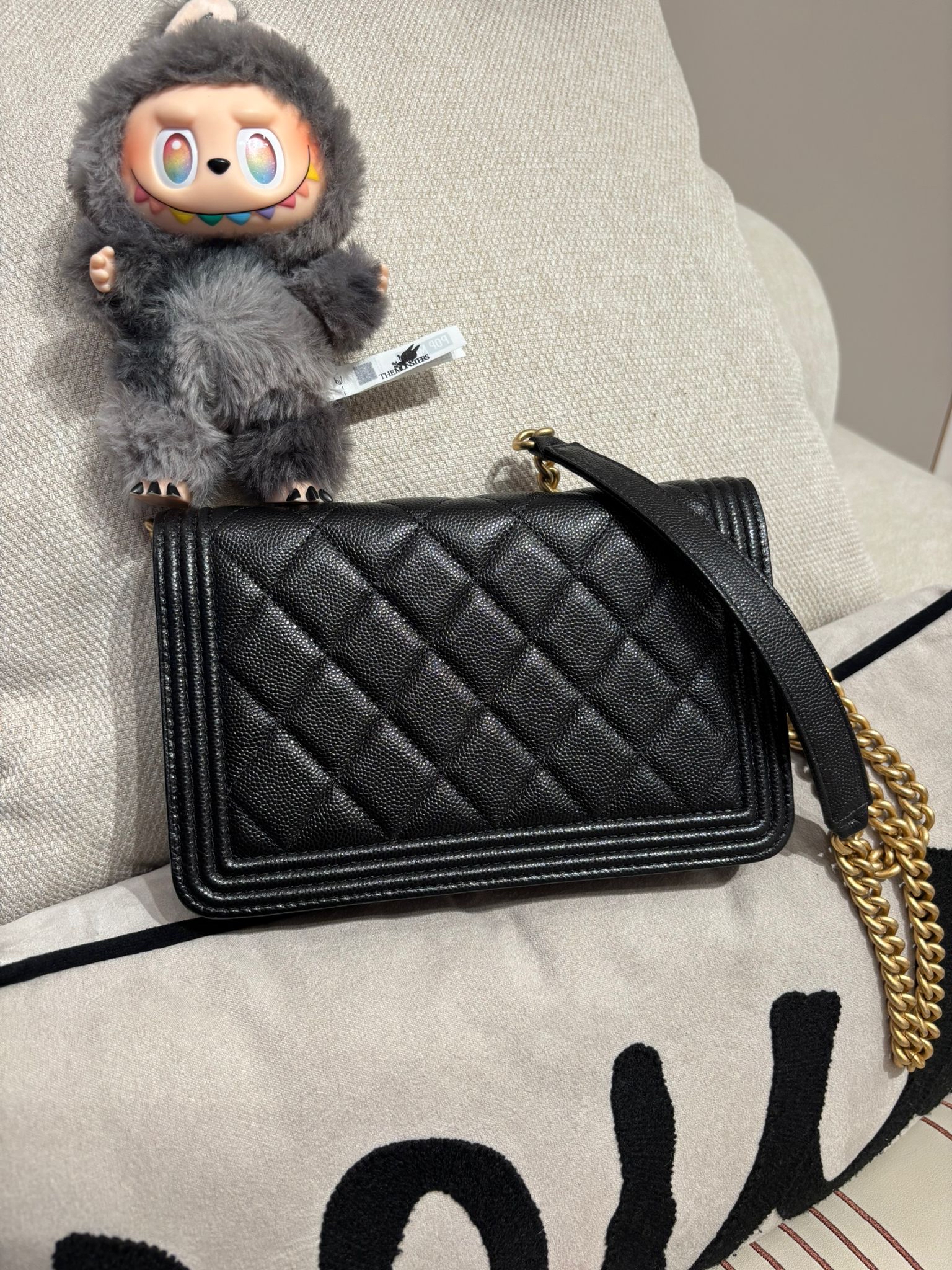 全新 Chanel boy Chanel wallet on chain 100%Authentic ,全新未使用品 ✅專門店收據✅晶片✅dust bag✅box 