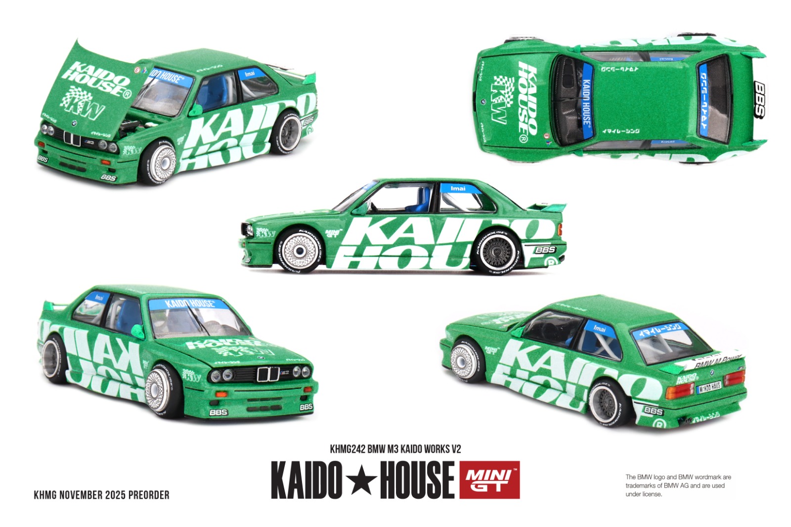 Kaido House 1/64 BMW M3 Kaido Works V2 - KHMG242