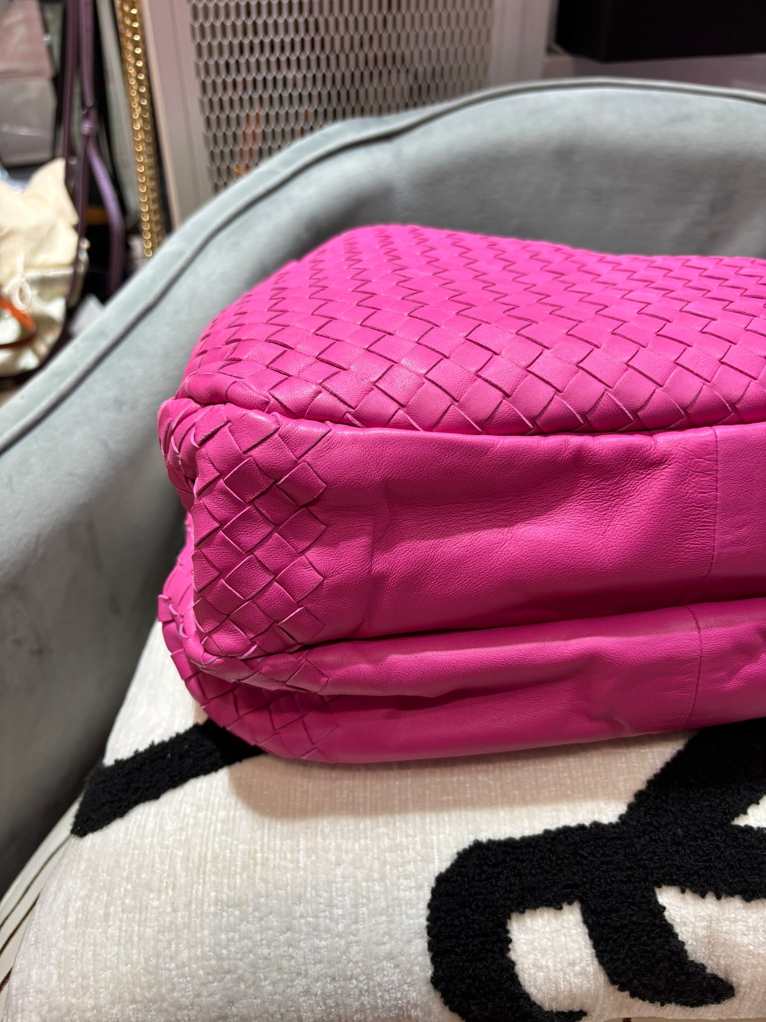 Bottega Veneta BV Intreccio shoulder bag Hobo Bag 100%Authentic ,98%new✅dust bag  