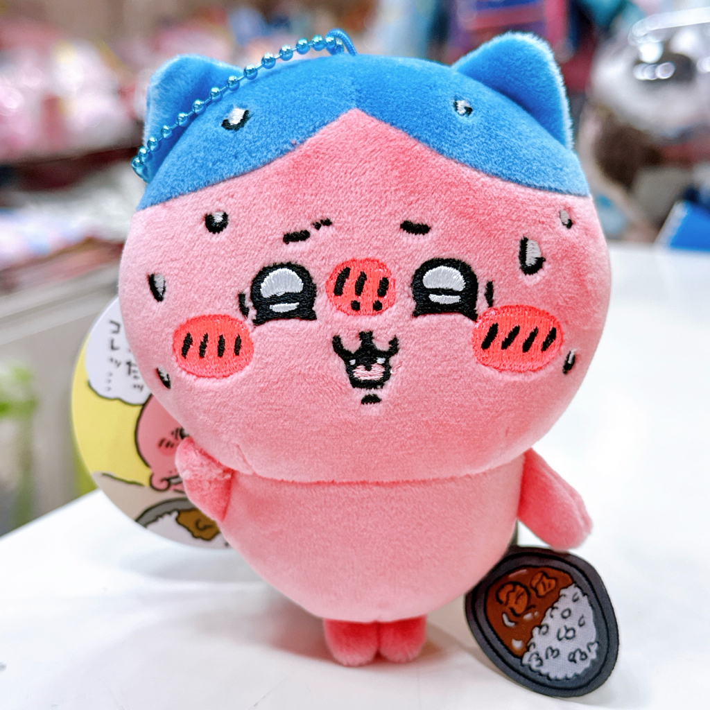 日本版Chiikawa 咖喱系列公仔掛飾/紅溫兔