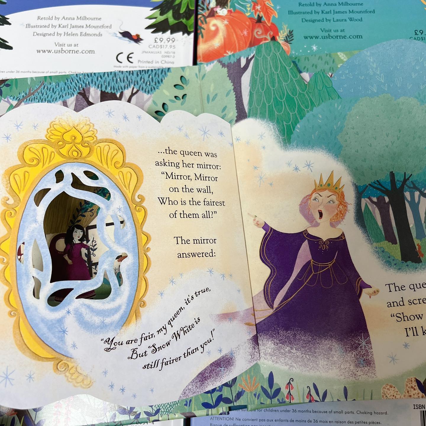 Usborne Peep Inside A Fairy Tale 偷偷看裡面 經典童話故事 立體翻翻書 洞洞書｜10 books