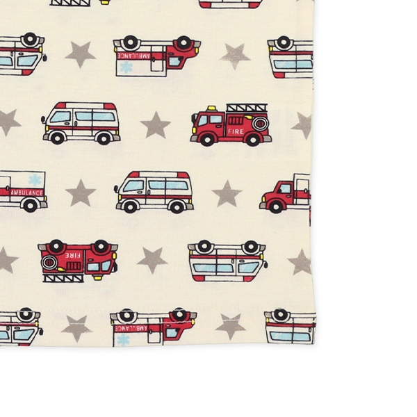 🇯🇵預訂 日本直送🇯🇵救護消防車車滿印包腹短袖家居服上下套裝