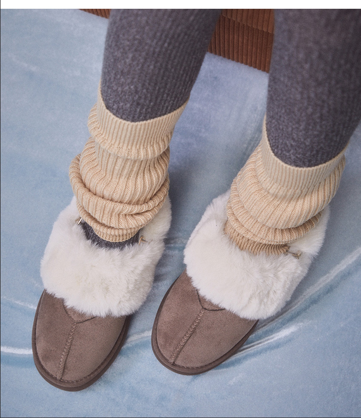 [ Shoopen ] Fleece 2way platform sandal 兩著 毛毛鞋