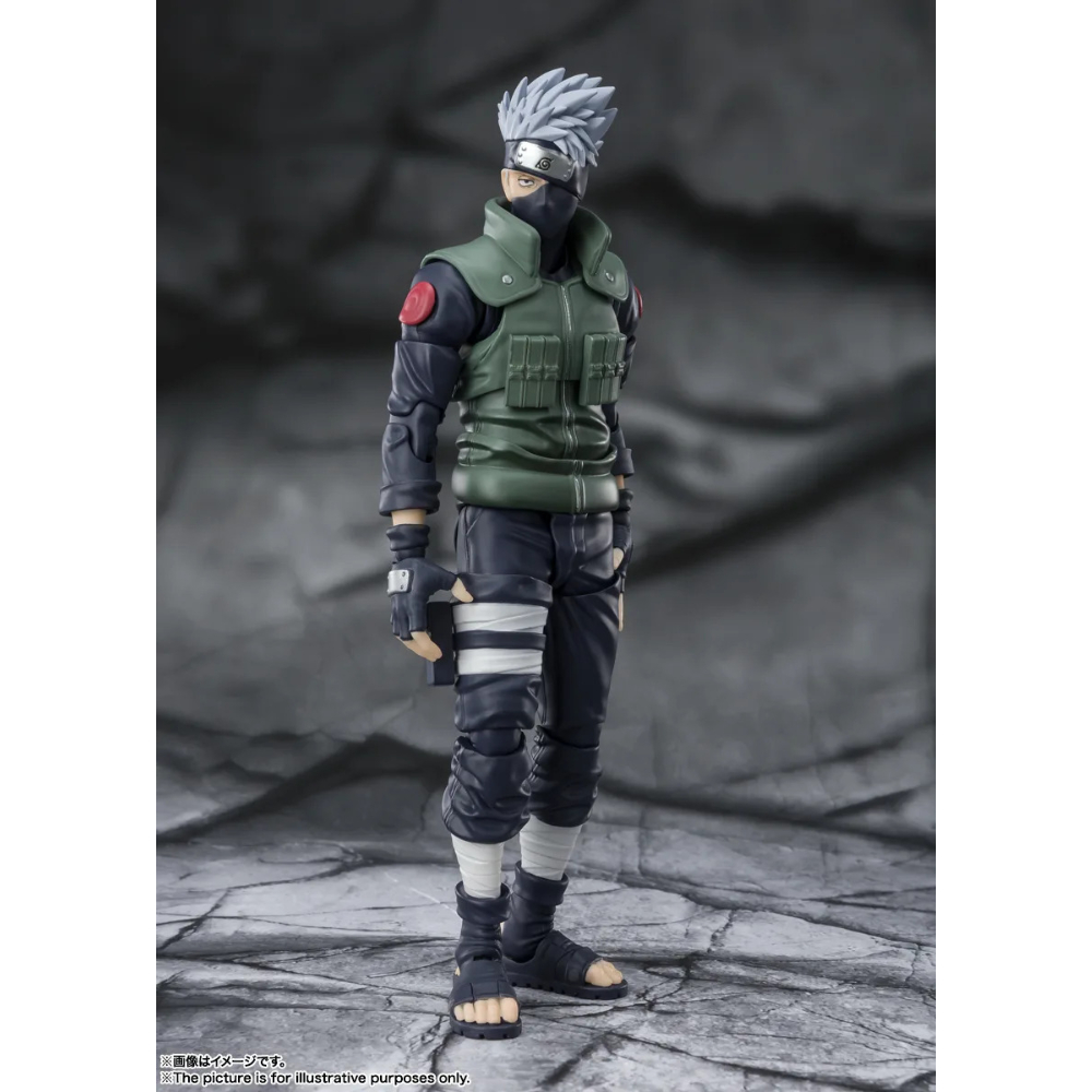 PREORDER SHF Naruto Shippuden Hatake Kakashi - The Famed Sharingan Hero