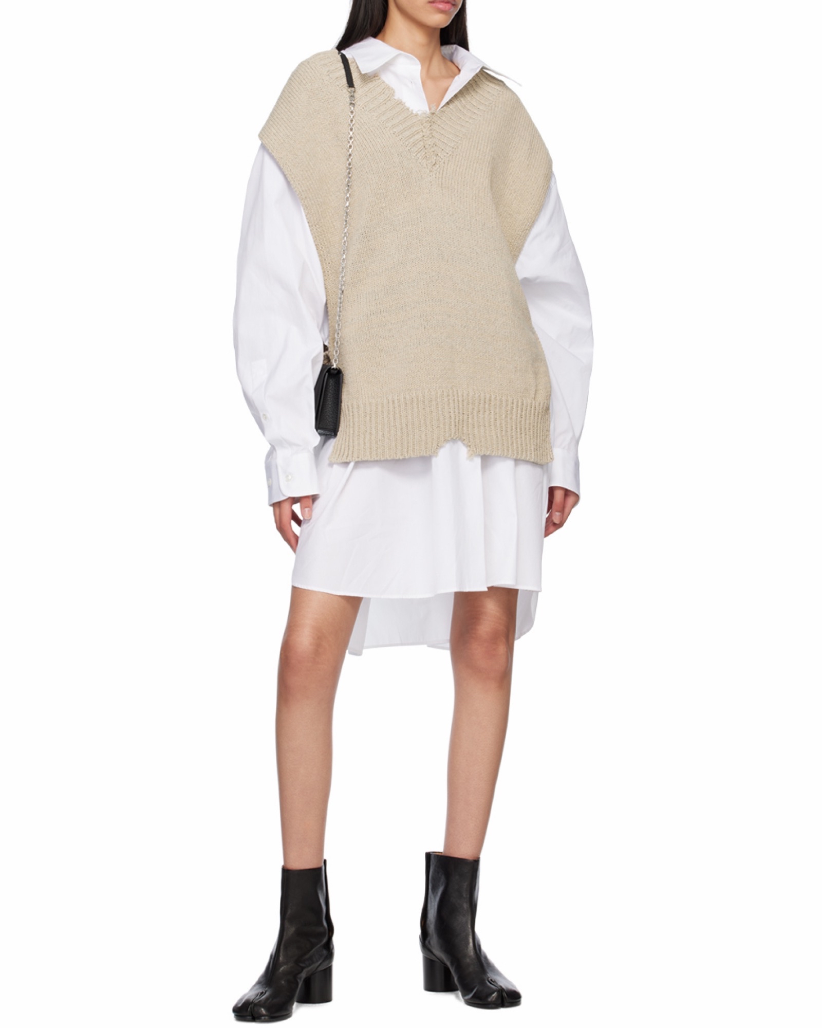 Maison Margiela 女士 四針細節斜挎包均碼碼19cm*4cm*11cm