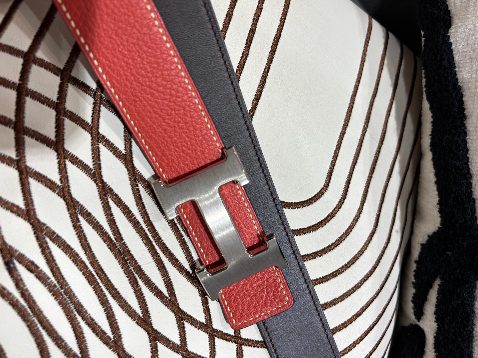 Hermes Constance Belt Stamp [O] size: 95cm 100%Authentic, 98%New