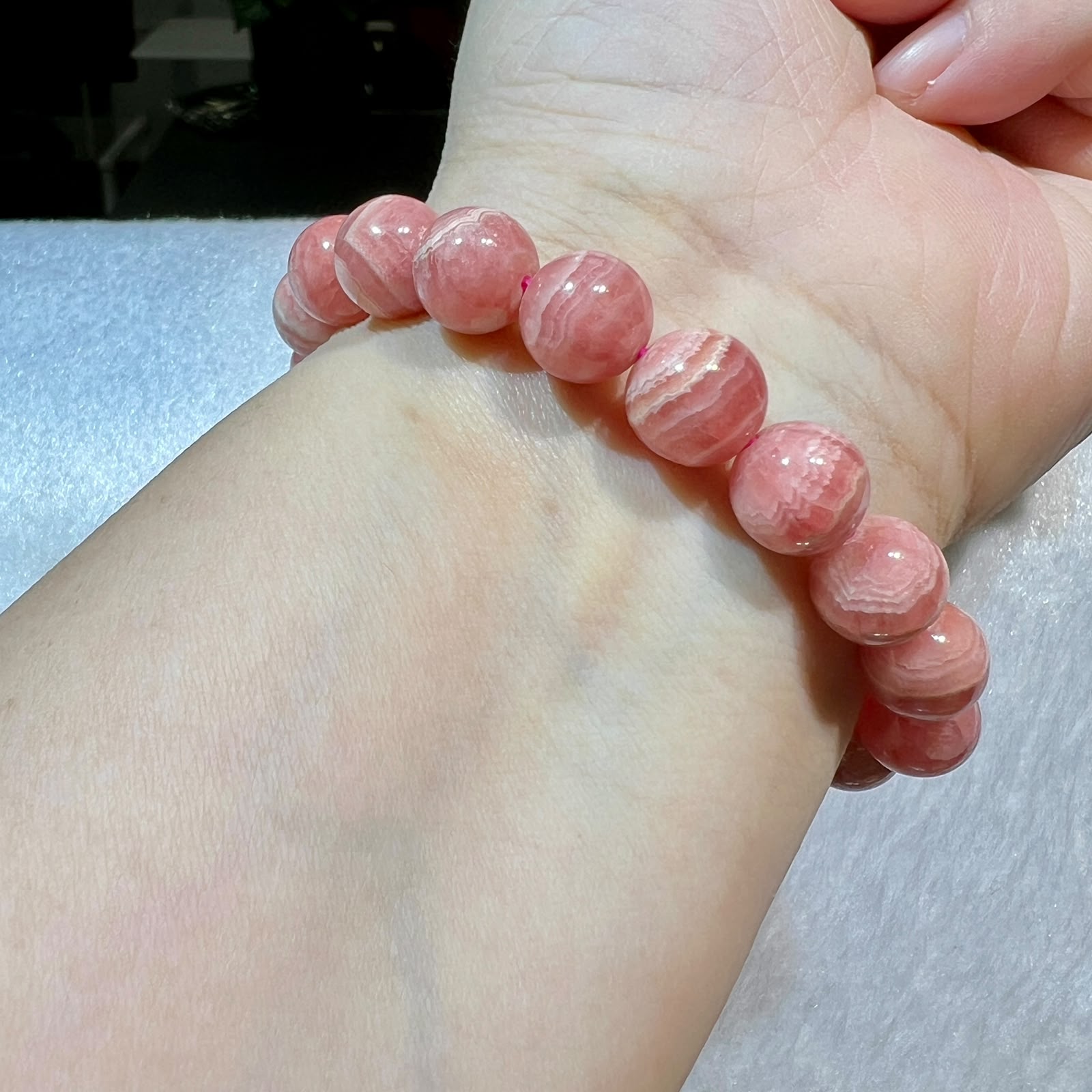 紅紋石手串 10.5 mm +/- #CA0089