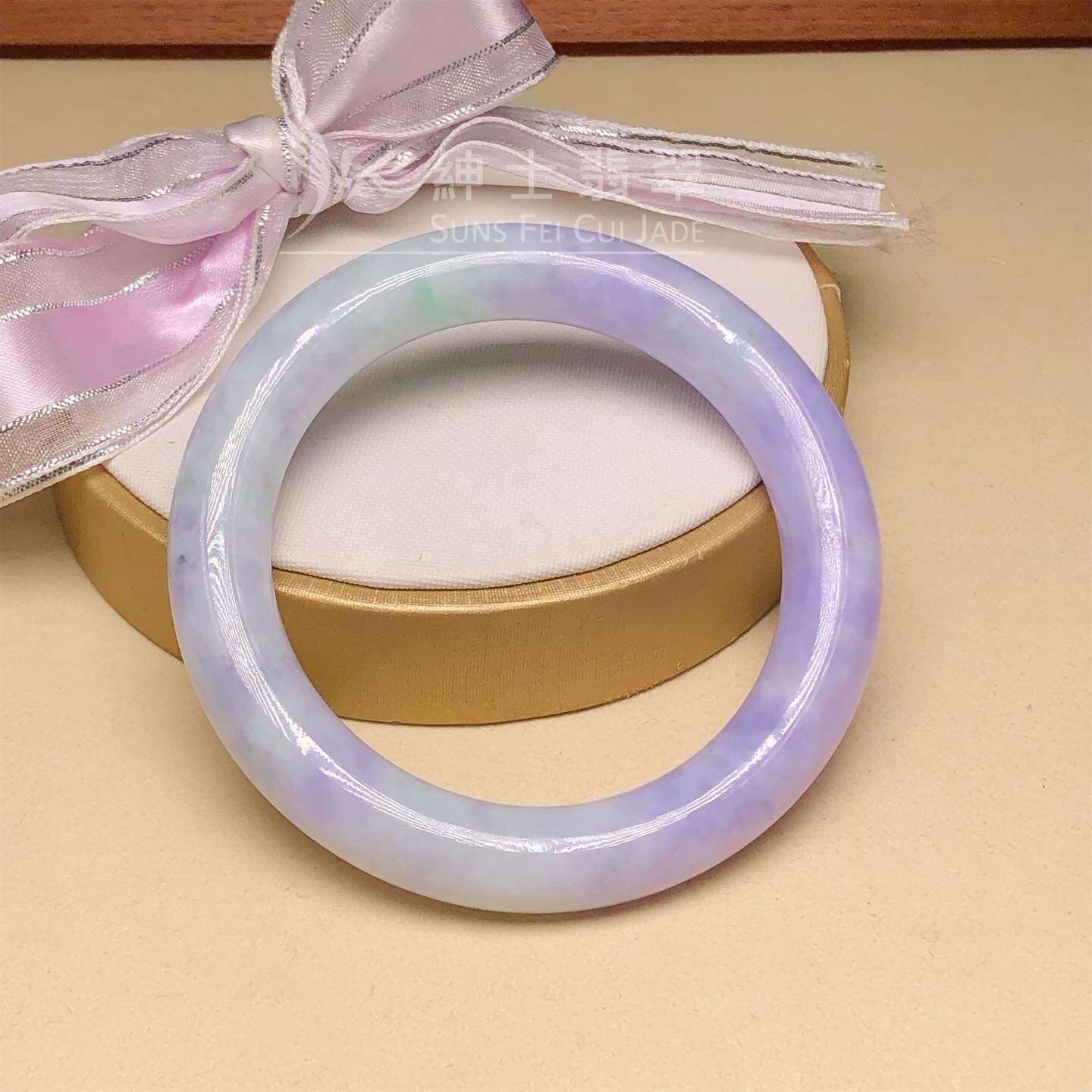 木那藍紫春彩圓鐲57.3mm