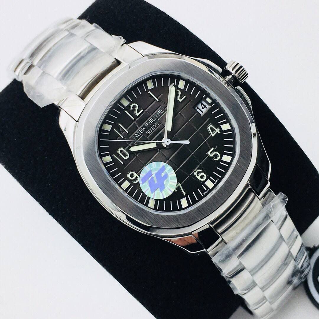 手雷 卓越成就【顶级运动 典藏奢华】—集运动休闲，商务正装一身的Patek Philippe海底探险者系列，杨帆展航，震撼出击（修正市面所有版本的任何不足）【表壳】腕表尺寸40mmX8.6mm。具有高辨识度的PP枕型外壳，仪态万方，佩戴贴手合腕，设计轻巧雅致。每一只工件都是复刻业界顶尖的技术结晶。【技术突破】由美优达9015改PP自产Cal.324 SC机芯——大小夹板光泽流动，宝石轴承鲜艳自然，摆轮位置吻合正品。【卓越成就】1.市场独家购入原版开发 2.市场独家实现摆轮位置与正品吻合 3.是目前市面上最薄仿品。