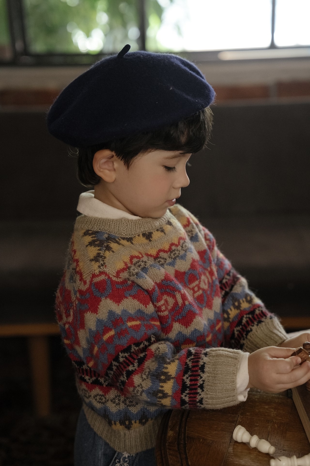 Oren | Adeline Multi Wool Knit 親子羊毛針織衫