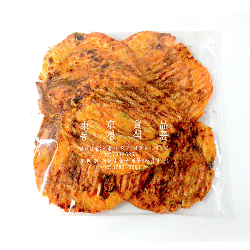 東京食品-南大門老爺爺 手撕香烤圓形魚餅200g [人氣手信] 佐酒小食