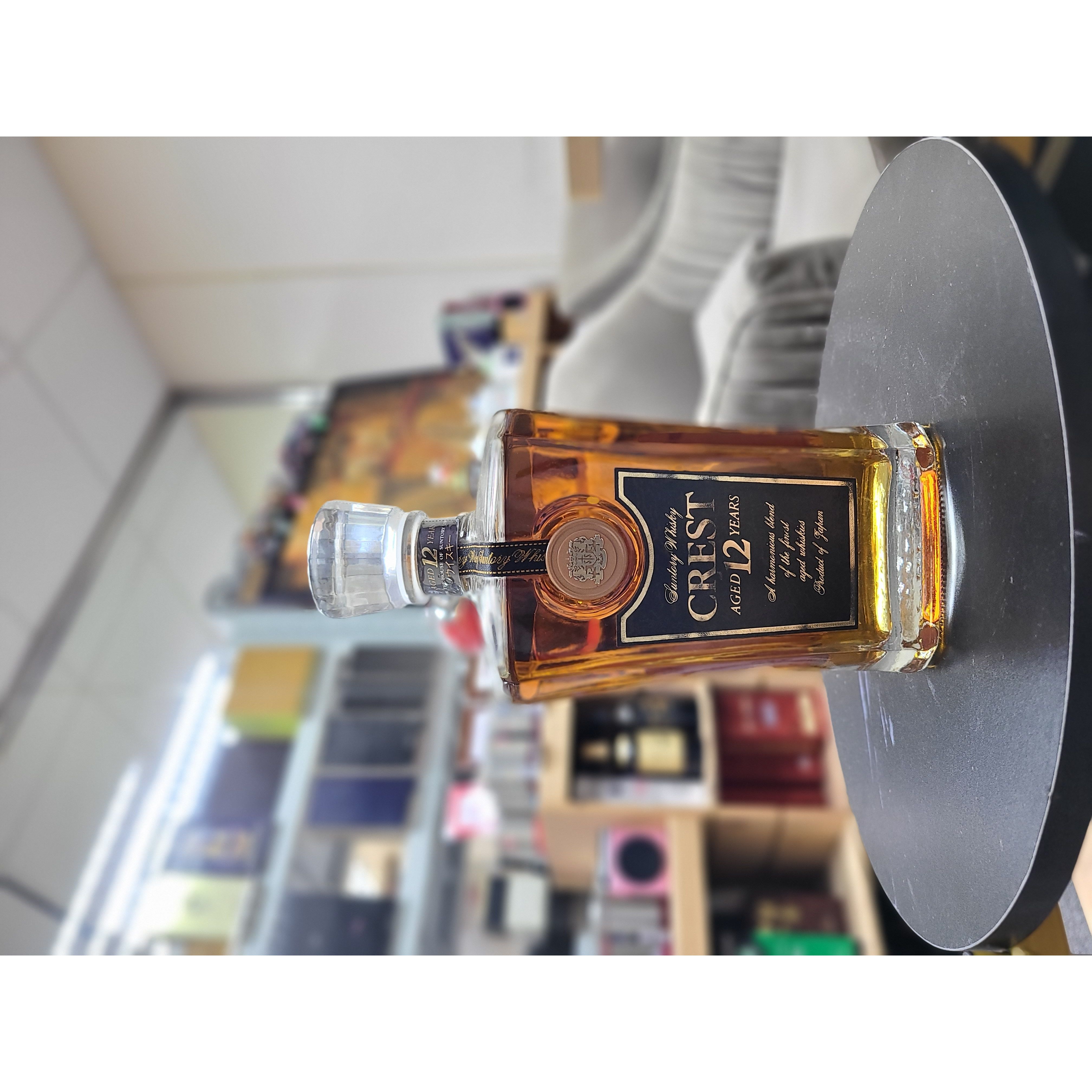 SUNTORY ウヰスキー CREST AGED12YEARS Suntory CREST aged 12 years 