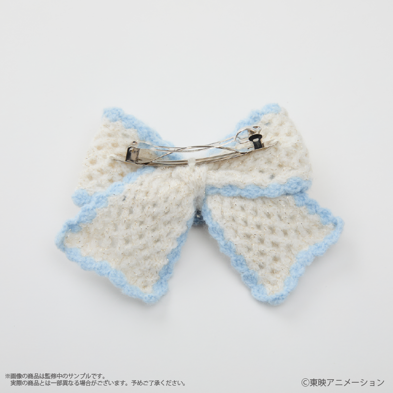 《Pre-Order》Knit Ribbon Hair Pin 髮夾｜Precure 光之美少女 Max Heart meets Palude (26PC03-P)