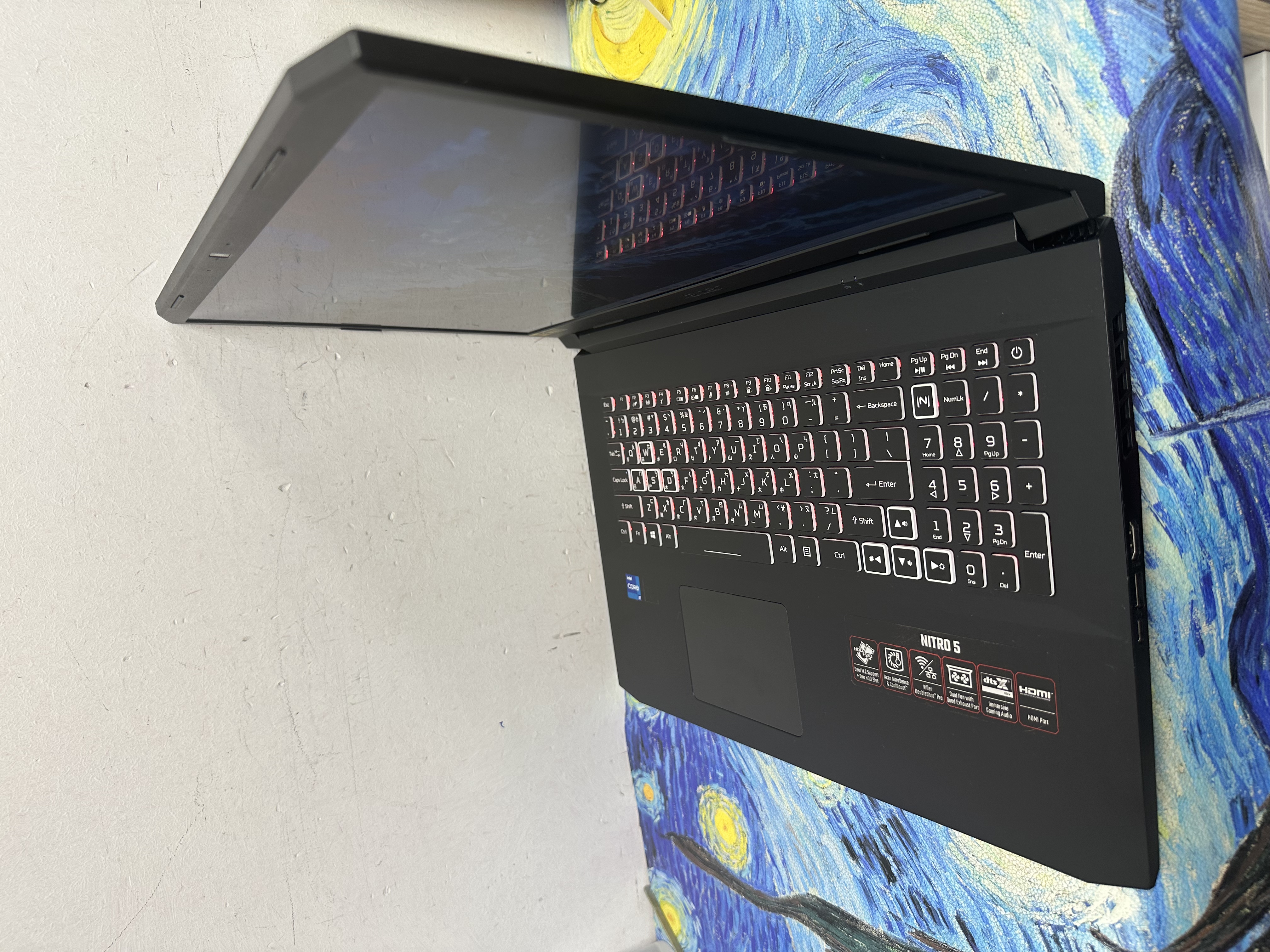 #6200 Acer Nitro i7-11800H/8,16,32GB Ram/128,256,512GB,1TB SSD/RTX 3050Ti/ 17吋  144Hz / Gaming Laptop / Notebook / PC / Movie / Netflix / YouTube / Music