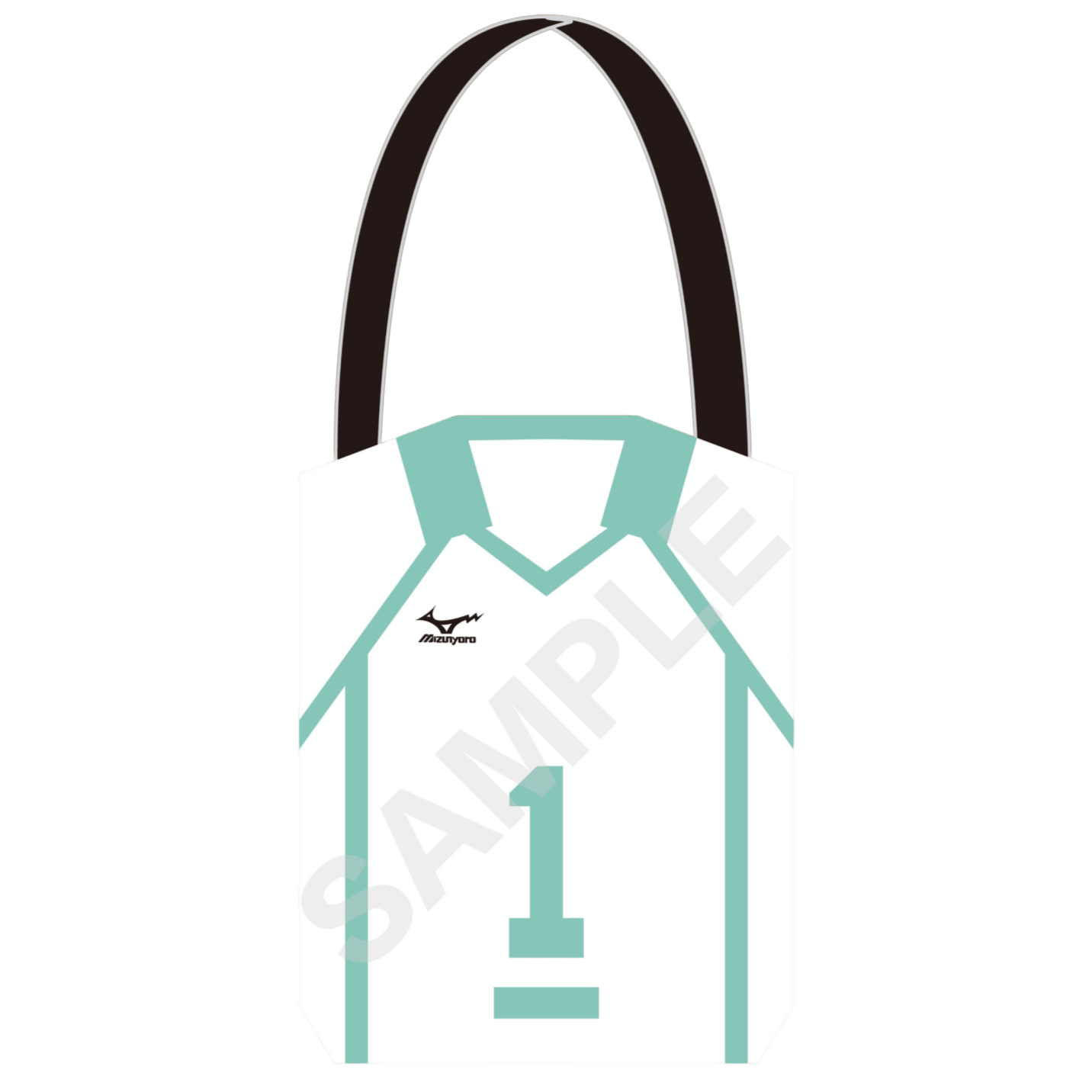 排球少年!! 球衣造型提袋 青葉城西高校