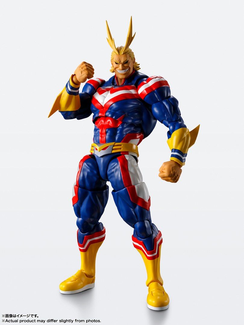 【預訂日期至11/4/26】 BANDAI TAMASHII [SHF]《我的英雄學院》All Might / s.h.figuarts ALL MIGHT 🌸[訂單確認後,本店會於一週內發出電子預購單據,屆時請確認WhatsApp對話查收。"如需到店提取紙質單據或使用其他通訊APP可於備註告知"]