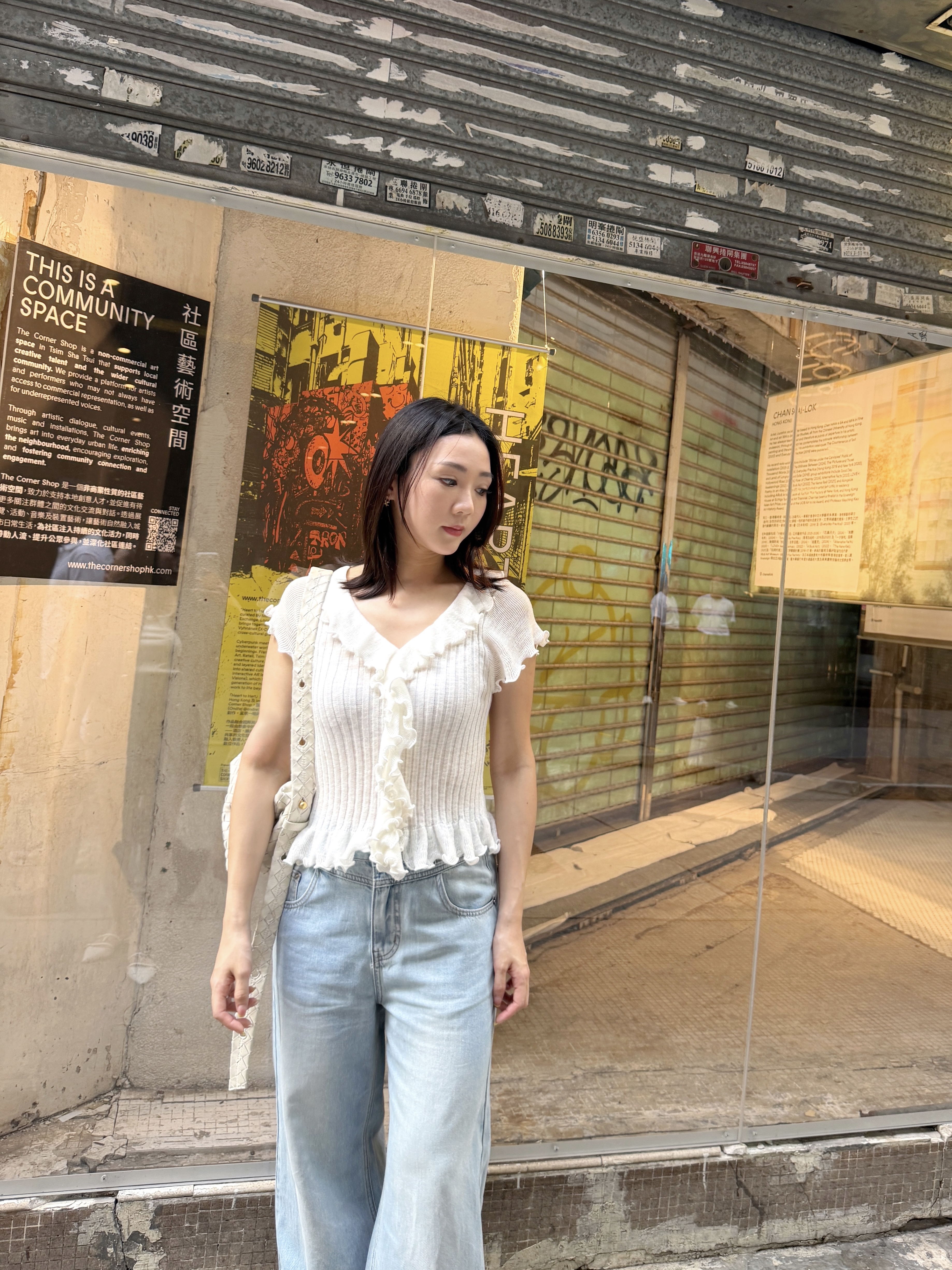 ruffles knit