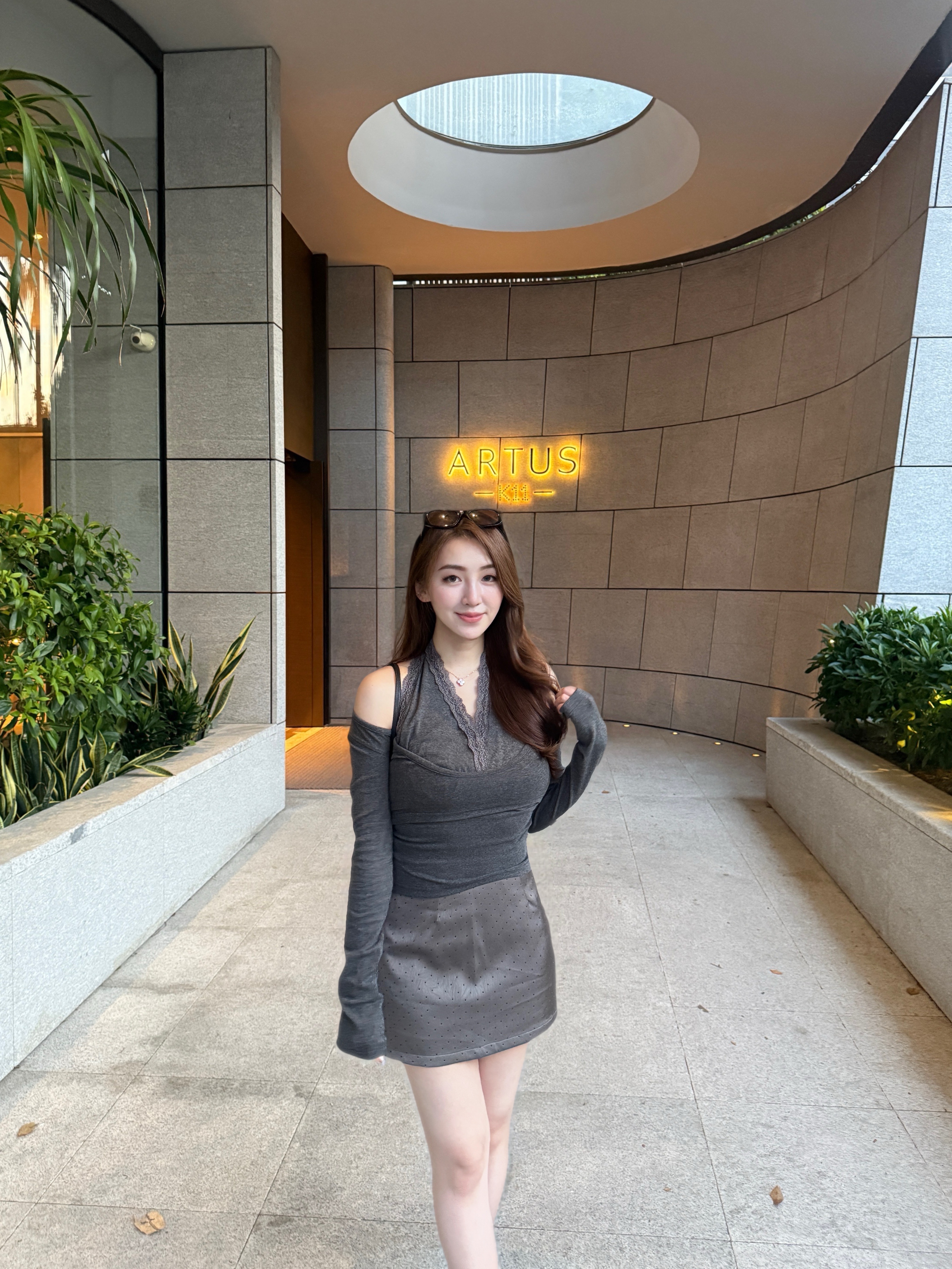 ♥︎ French Chic Embellished Skirt