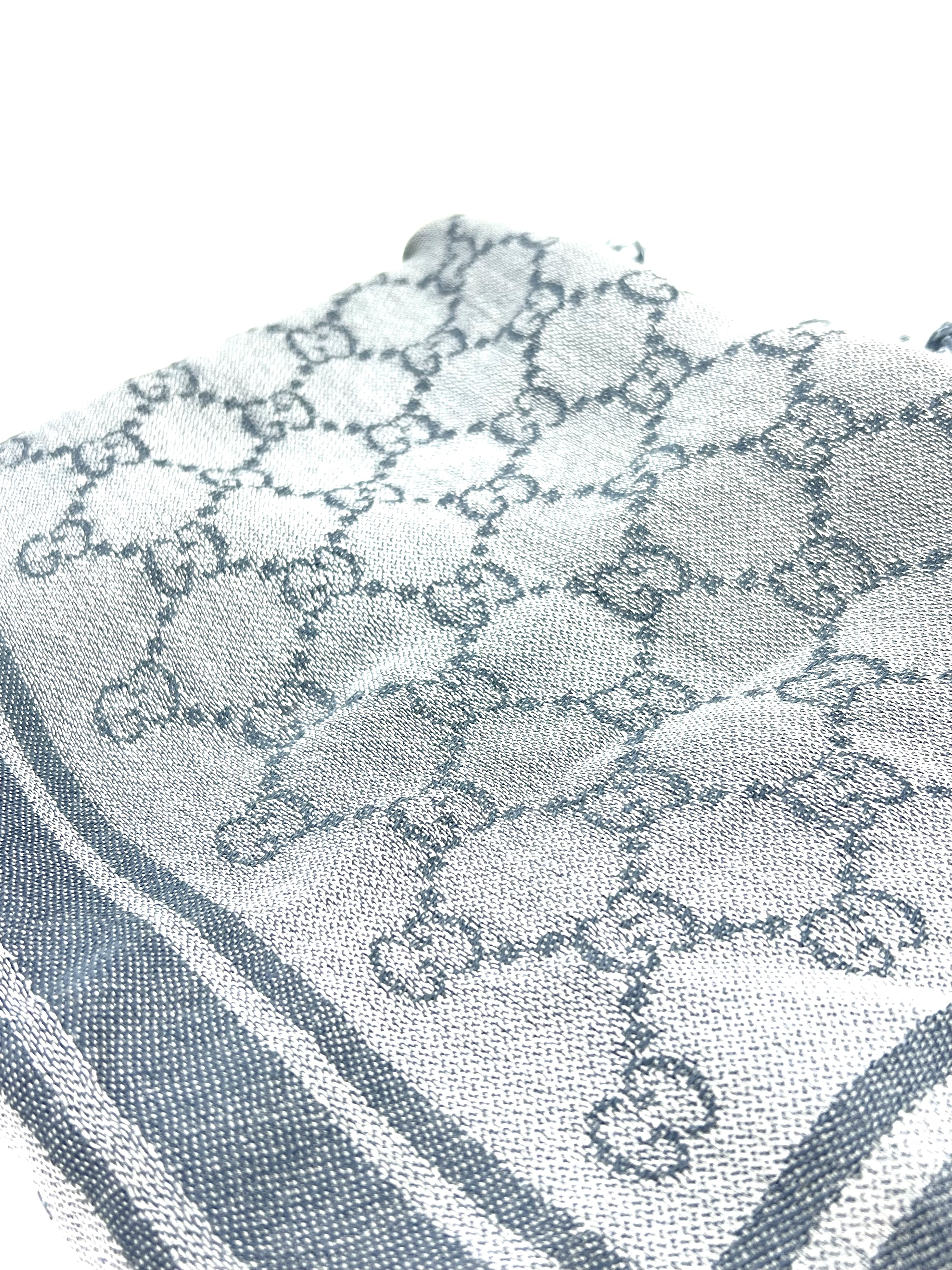 Pre-Owned GUCCI GG Jacquard Pattern Knitted Scarf / Product Code: 26040702