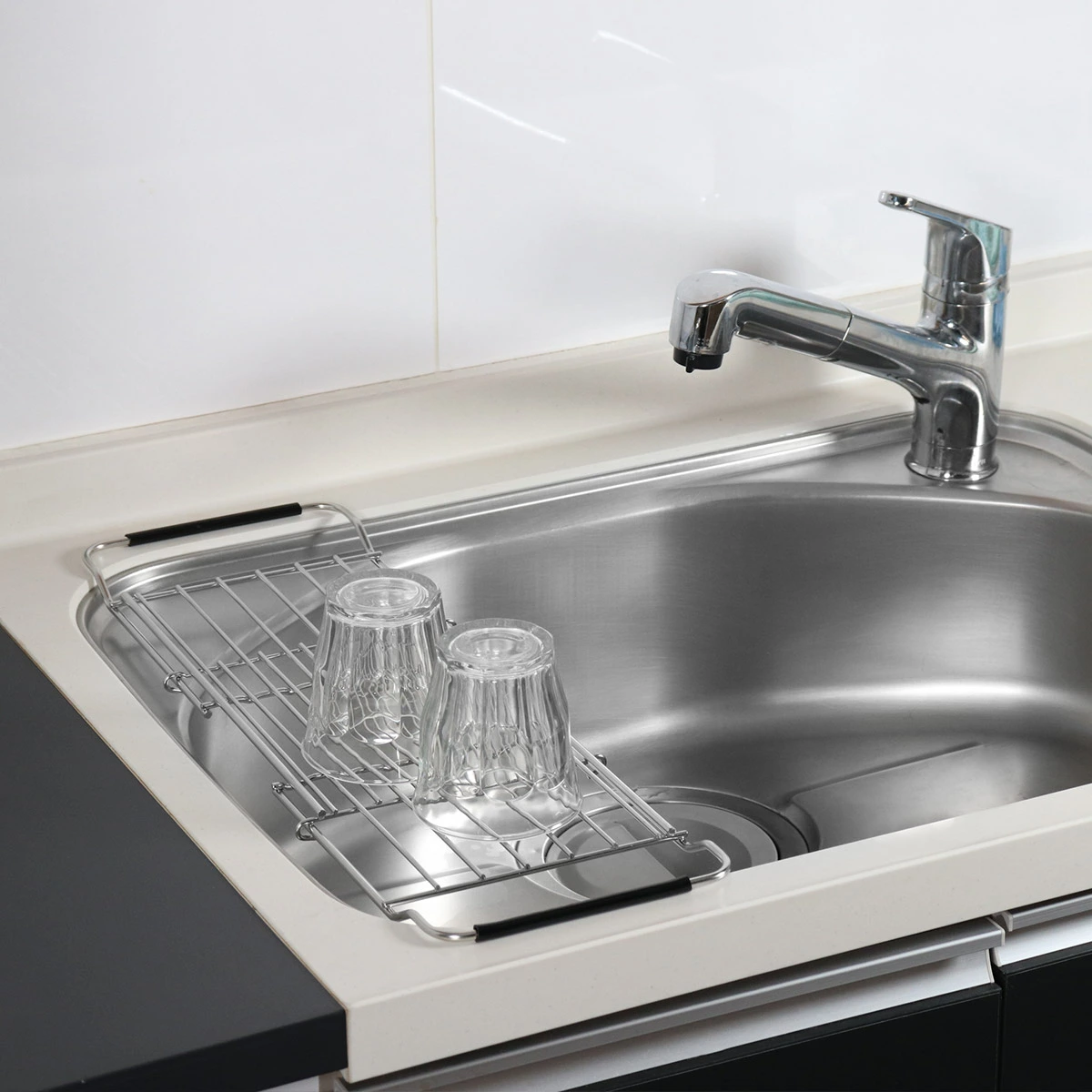 🔥🔥【日本製《大木製作所》不鏽鋼可伸縮洗碗盤瀝水架】